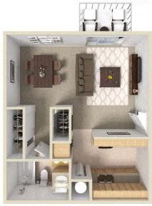 Westwood Village | Apartments | Floorplan | Studio